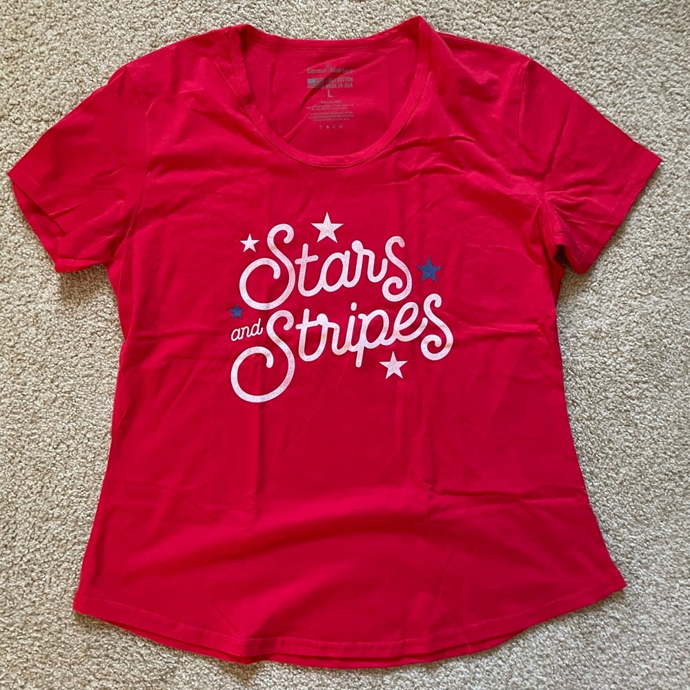 General Standard Stars and Stripes t-shirt
